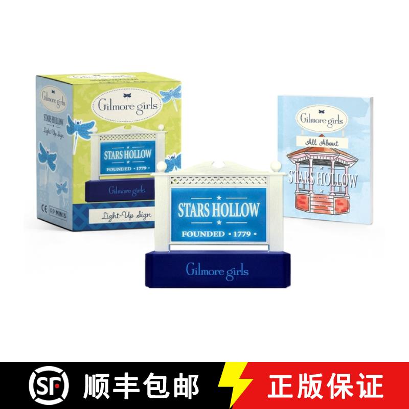 【3-4周达】Gilmore Girls: Stars Hollow Light-Up Sign [9780762480128]