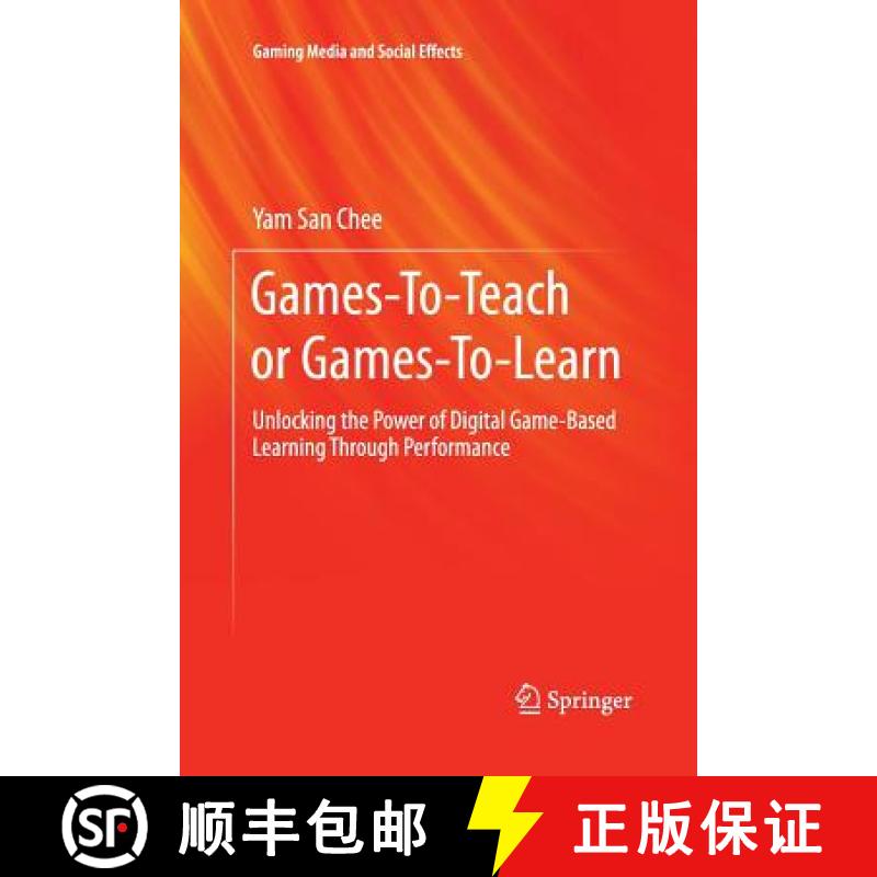 【3-4周达】Games-To-Teach or Games-To-Learn : Unlocking the Power of Digital Game-Based Learning Thro... [9789811012440]