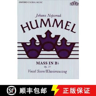 Mass Score 9780193857483 Vocal 4周达 Flat