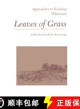 【3-4周达】Approaches to Teaching Whitman's Leaves of Grass [9780873525381]