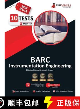 【3-4周达】BARC Instrumentation Engineering Exam 2023 (Bhabha Atomic Research Centre) - 10 Full Lengt... [9789355563897]