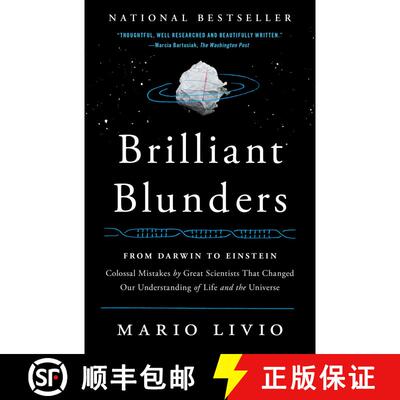 【3-4周达】Brilliant Blunders : From Darwin to Einstein - Colossal Mistakes by Great Scientists That ... [9781439192375]