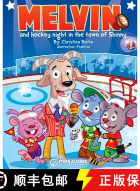【3-4周达】Melvin and Hockey Night in the Town of Shinny (Softcover) [9781775340416]