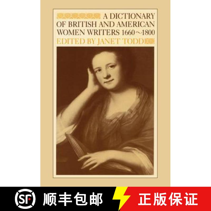 【3-4周达】A Dictionary of British and American Women Writers 1660-1800 [9780847675562]