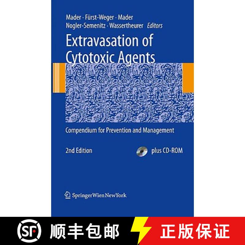 【3-4周达】Extravasation of Cytotoxic Agents: Compendium for Prevention and Management [With CDROM] [9783211888896]