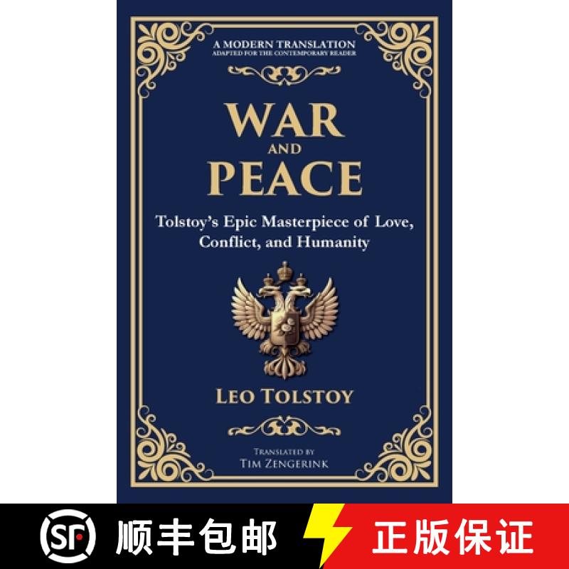 【3-4周达】War and Peace: Tolstoy's Epic Masterpiece of Love, Conflict, and Humanity [9781804212295]