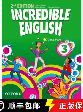 【3-4周达】Incredible English: 3: Class Book [9780194442305]