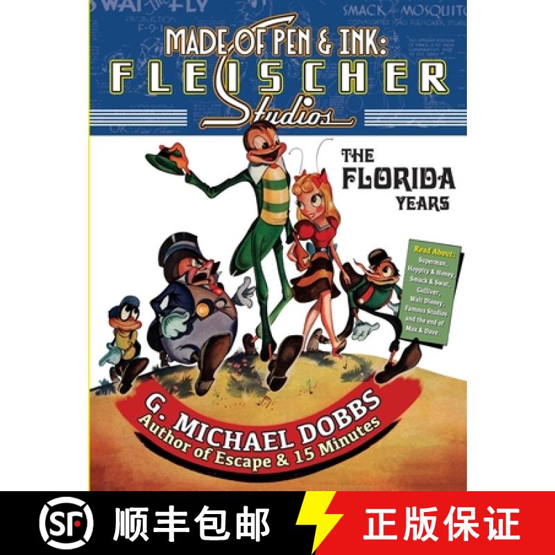 【2-3周达】Made of Pen & Ink: Fleischer Studios, The Florida Years [9781733014465]