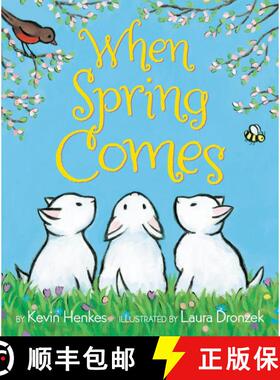 【3-4周达】When Spring Comes: An Easter And Springtime Book For Kids [9780062331397]