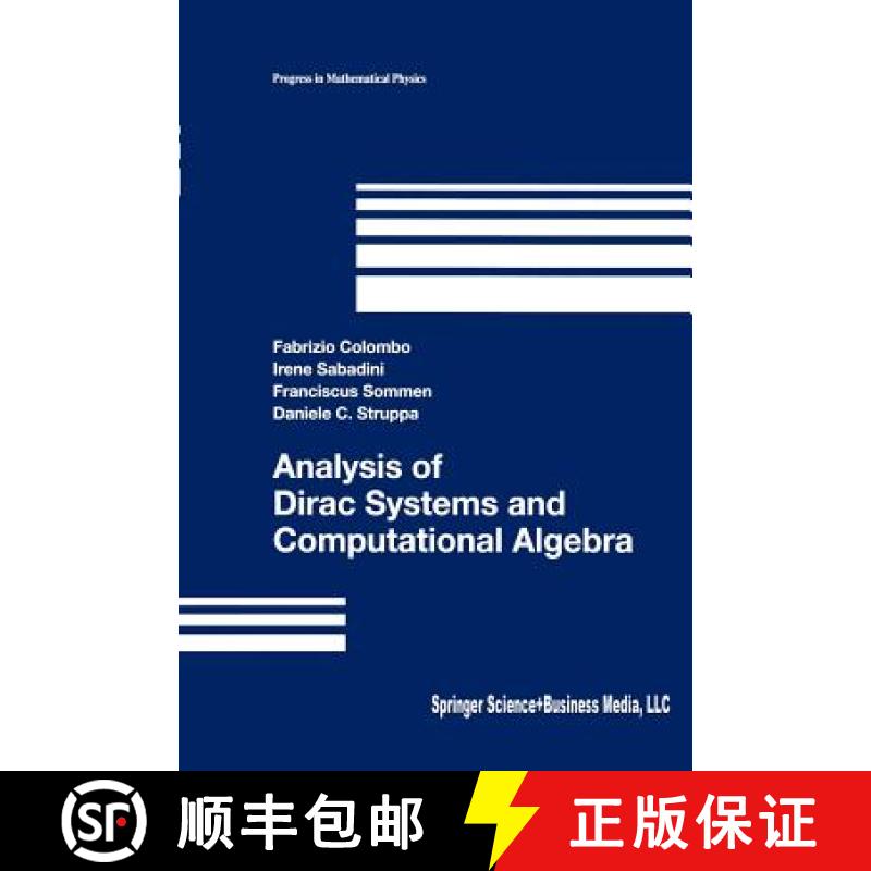 【3-4周达】Analysis of Dirac Systems and Computational Algebra [9781461264699]