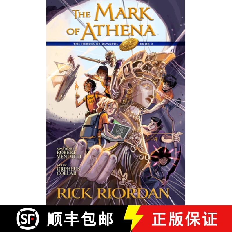 【3-4周达】The Heroes of Olympus, Book Three: The Mark of Athena: The Graphic Novel [9781368092371]