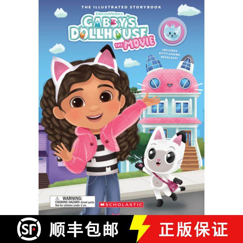 预订 Gabby's Dollhouse: The Movie (Gabby's Dollhouse: Storybook with Charm Necklace) [9781546172932]
