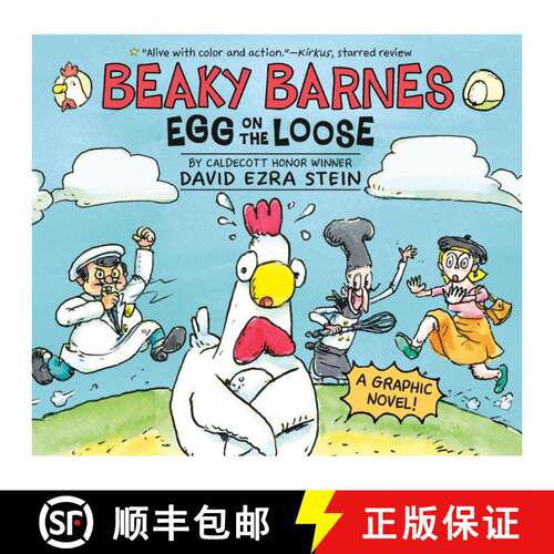 【3-4周达】Beaky Barnes: Egg on the Loose: A Graphic Novel [9780593094778]