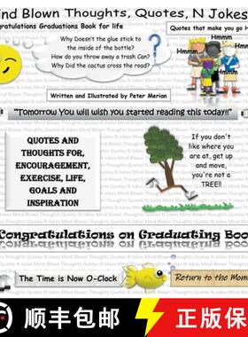 【3-4周达】Mind Blown Thoughts, Quotes, N Jokes!!! [9781647490294]
