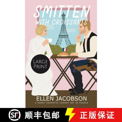 【3-4周达】Smitten with Croissants: Large Print Edition [9781951495169]