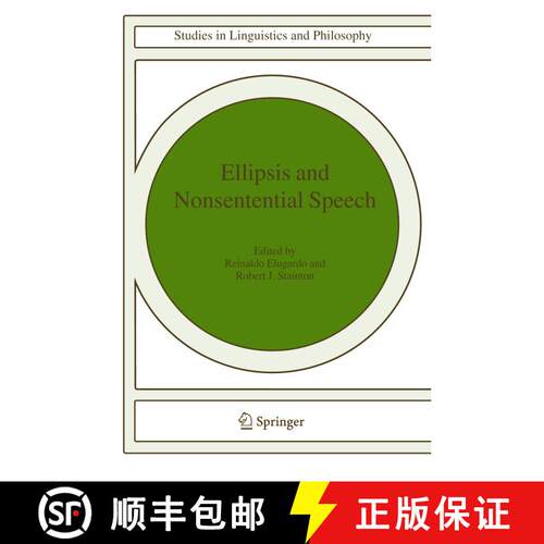 【3-4周达】Ellipsis and Nonsentential Speech [9781402023002]