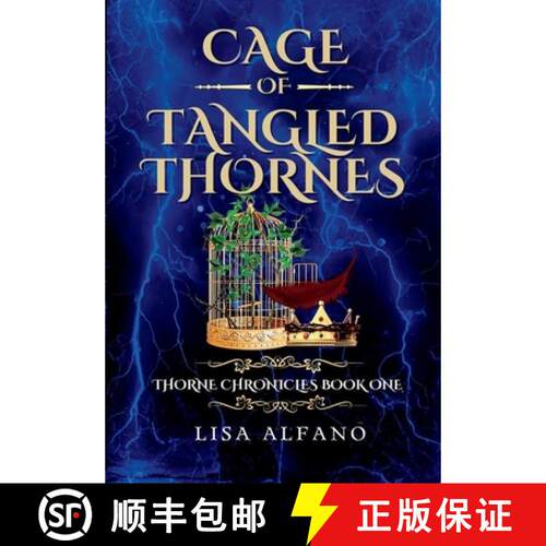 【3-4周达】精装 Cage of Tangled Thornes: A YA Fantasy of Forbidden Magic, Dark Love, and Royal Betrayal [9798988064589]