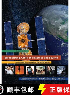 【3-4周达】Broadcasting, Cable, the Internet, and Beyond: An Introduction to Modern Electronic Media [9780073512037]