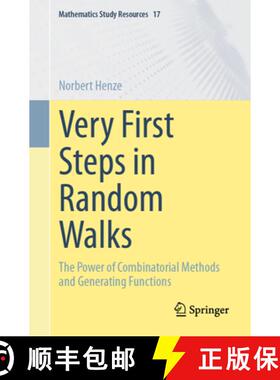 【3-4周达】Very First Steps in Random Walks : The Power of Combinatorial Methods and Generating Funct... [9783658463120]