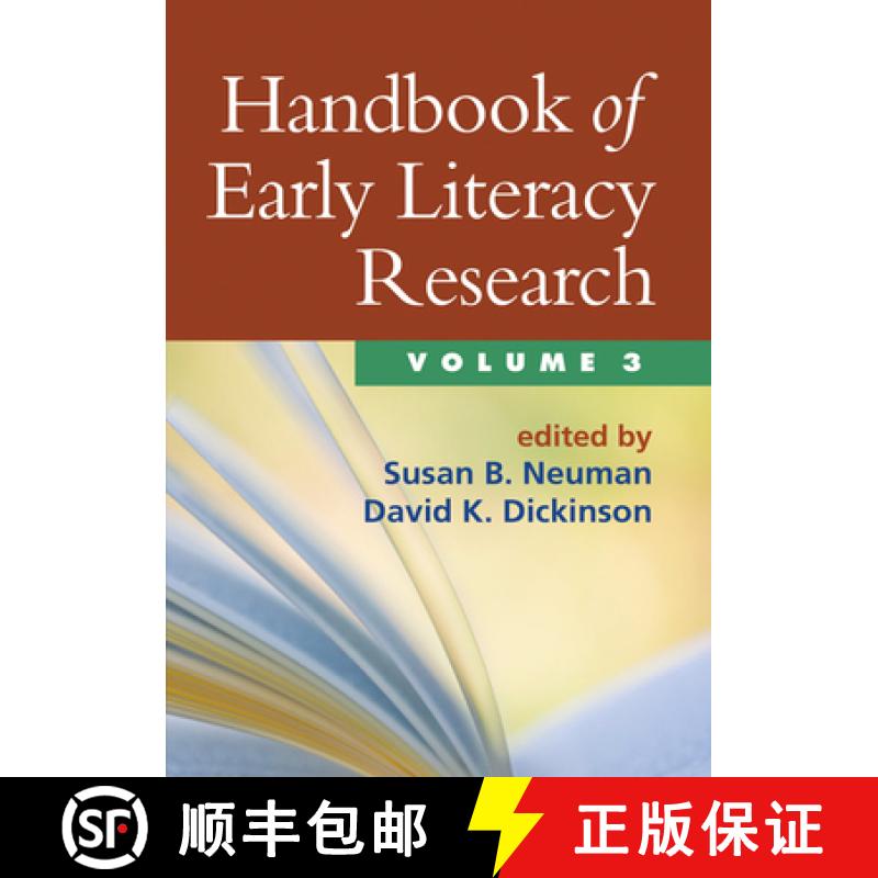 【4周达】Handbook of Early Literacy Research, Volume 3: Volume 3 [9781462503353]