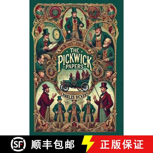 【3-4周达】精装 The Pickwick Papers (Collector's Edition) (Laminated Hardback with Jacket) [9781998667642]