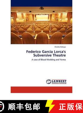 预订 Federico Garcia Lorca's Subversive Theatre [9783846590119]