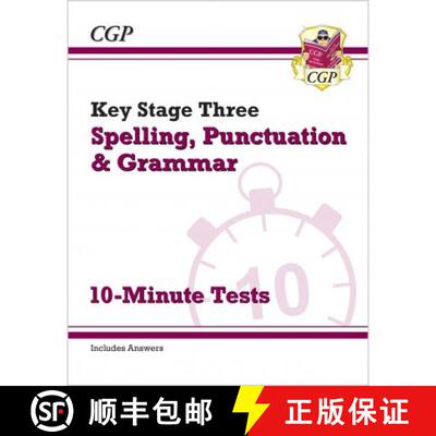 New KS3 Spelling, Punctuation and Grammar 10-Minute Tests (includes answers) [9781782946564]