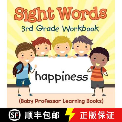 现货 Sight Words 3rd Grade Workbook (Baby Professor Learning Books) [9781682800256]