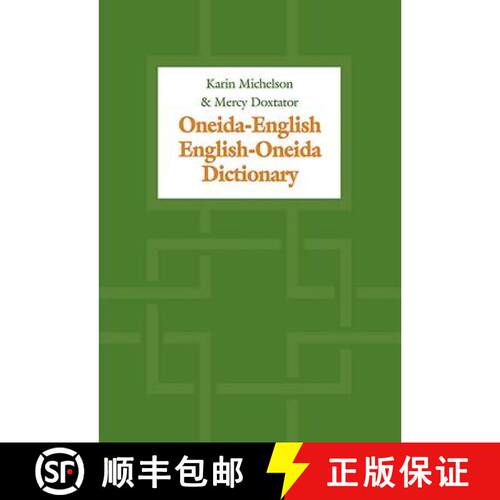 【3-4周达】Oneida-English/English-Oneida Dictionary [9781487525170]