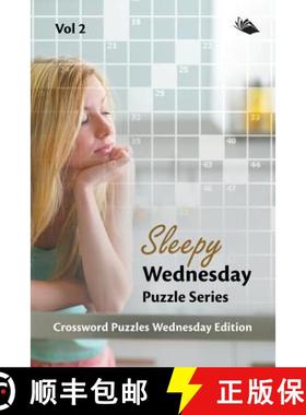【3-4周达】Sleepy Wednesday Puzzle Series Vol 2: Crossword Puzzles Wednesday Edition [9781682803363]