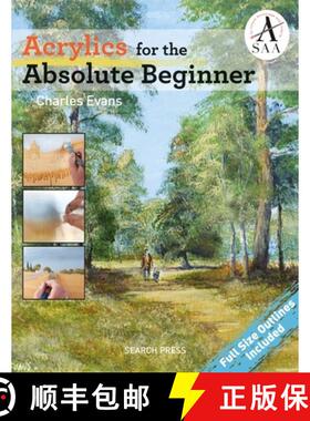 【3-4周达】Acrylics for the Absolute Beginner [9781782213987]