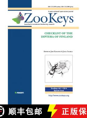 预订 ZooKeys 441: Checklist of the Diptera of Finland [9789546427472]