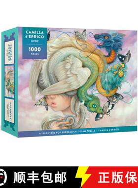【3-4周达】Camilla D'Errico's Hydie: A Pop Manga Jigsaw Puzzle: A 1,000-Piece Pop Surrealism Jigsaw P... [9780593233443]