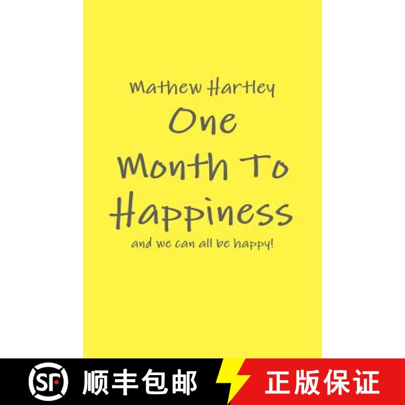 【2-3周达】One Month To Happiness [9781447839729]