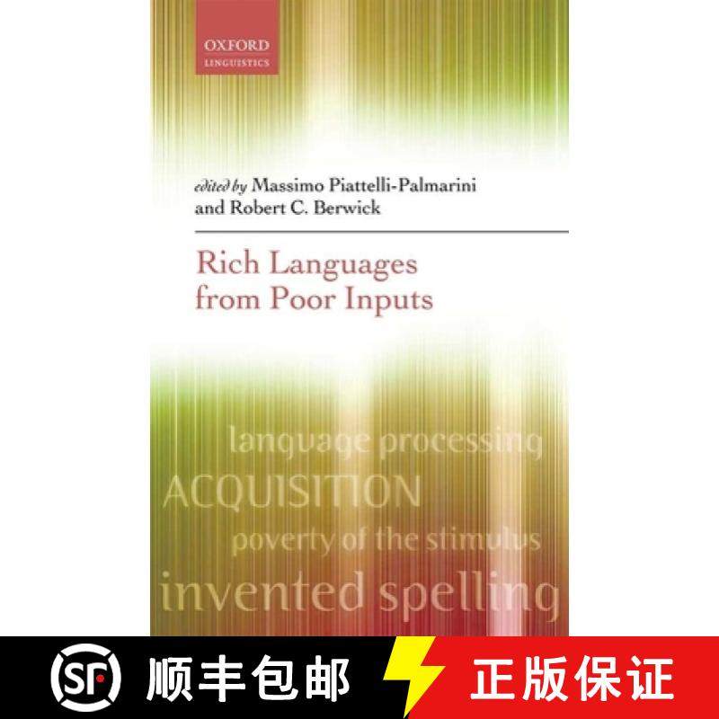 【3-4周达】Rich Languages from Poor Inputs [9780199590339]