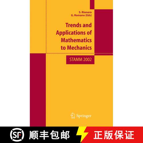 【3-4周达】Trend and Applications of Mathematics to Mechanics : STAMM 2002 [9788847002692]