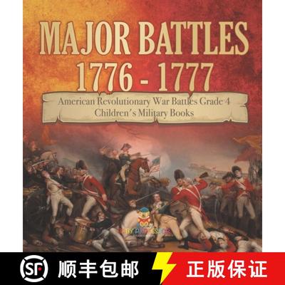 【3-4周达】Major Battles 1776 - 1777 | American Revolutionary War Battles Grade 4 | Children's Milita... [9781541979239]