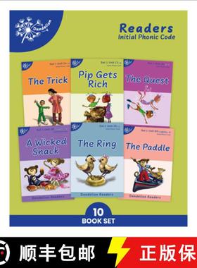 【3-4周达】Phonic Books Dandelion Readers Set 1 Units 11-20 (Two-Letter Spellings Sh, Ch, Th, Ng, Qu,... [9780744095289]