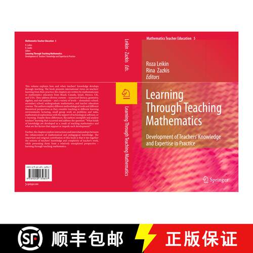 【3-4周达】精装 Learning Through Teaching Mathematics : Development of Teachers' Knowledge and Expert... [9789048139897]