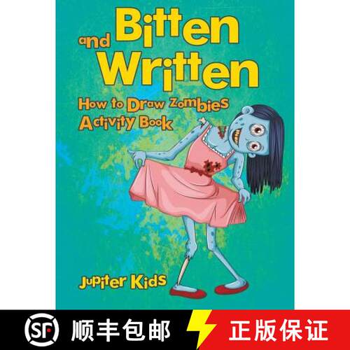 【3-4周达】Bitten and Written: How to Draw Zombies Activity Book [9781683262039]