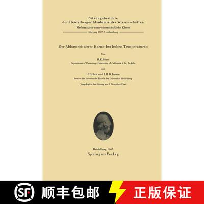 【3-4周达】Der Abbau schwerer Kerne bei hohen Temperaturen [9783540039785]