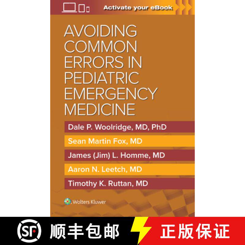 【3-4周达】Avoiding Common Errors in Pediatric Emergency Medicine [9781975138332]