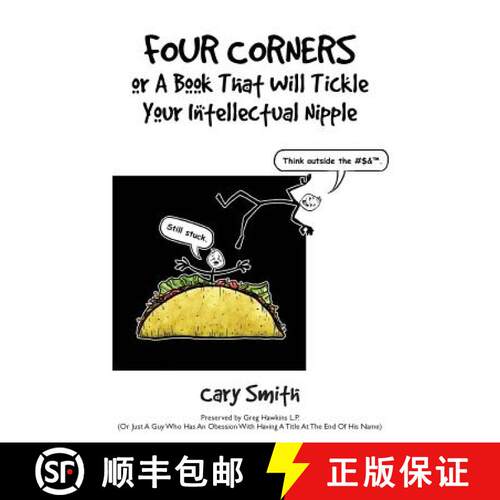 【3-4周达】Four Corners or A Book That Will Tickle Your Intellectual Nipple [9780991539451]