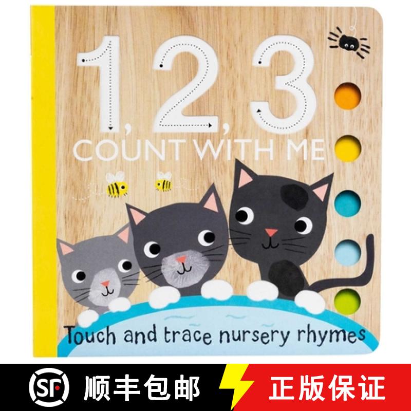 【3-4周达】Touch and Trace: 1, 2, 3 Count with Me [9781667208121]