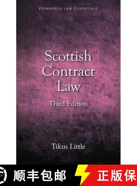 【3-4周达】Scottish Contract Law Essentials: Your Guide to the Rules and Principles of the Law of Con... [9781845861513]