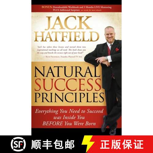 【3-4周达】Natural Success Principles : Everything You Need to Succeed Was Inside You Before You Were... [9781600376672]