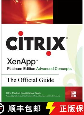 预订 Citrix XenApp (TM) Platinum Edition Advanced Concepts: The Official Guide [9780071543811]