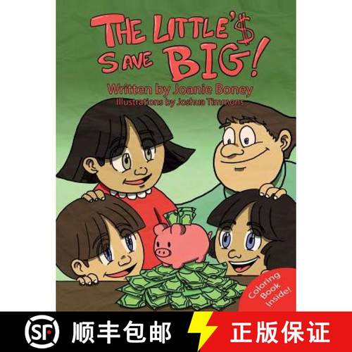 预订 The Little's Save Big: A book about saving [9780692575543]
