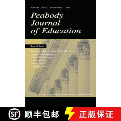 【3-4周达】精装 Rendering School Resources More Effective: Unconventional Reponses to Long-Standing I... [9781138419797]