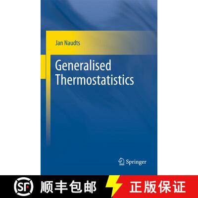 【3-4周达】Generalised Thermostatistics [9781447157427]